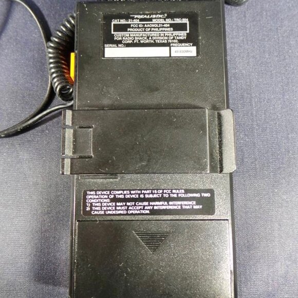 Vintage Realistic Voice-Operated Two-Way TRC-504 (21-404) Communication System T - Picture 6 of 9